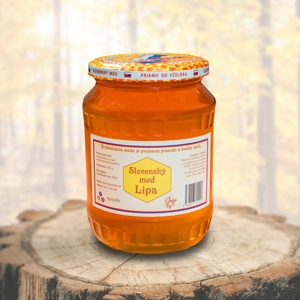 Lipový med 950g