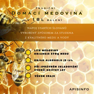 Tradiční medovina 18 litrů