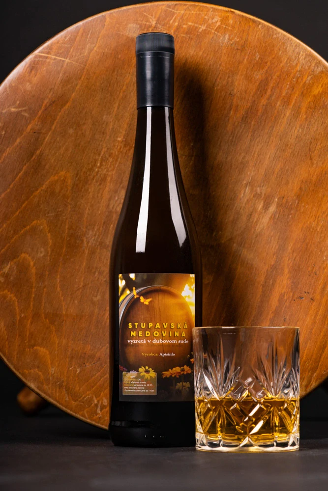 Dárkový set medovina z dubového sudu a tradiční medovina